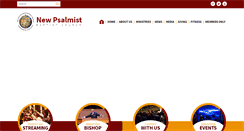 Desktop Screenshot of newpsalmist.org